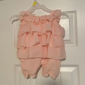 Beautiful ruffle romper